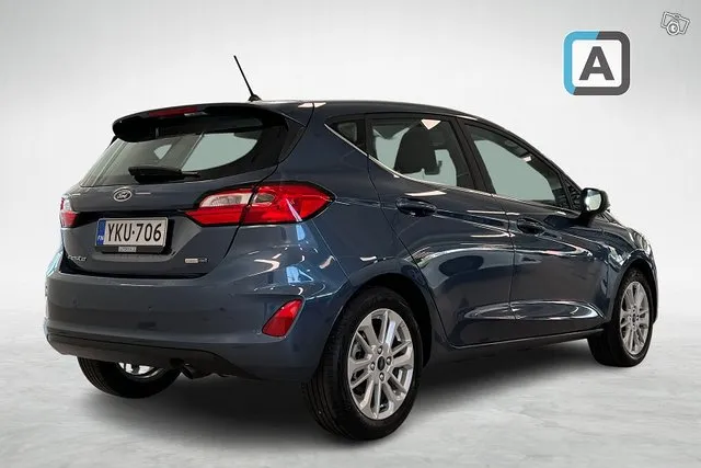 Ford Fiesta 1.0 EcoBoost Hybrid (mHEV) 125hv A7 DCT Titanium * Winter Pack* - Autohuumakorko 1,99%+kulut - Image 2